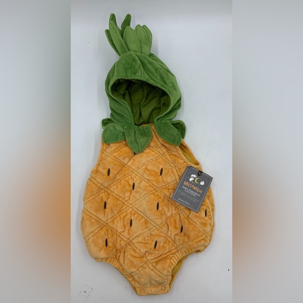 Brand new Pottery Barn Kids baby pineapple costume 6-12 months